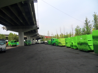 태양광 발전소가 설치될 영등포 자원순환센터 적환장 