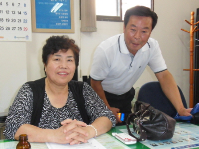 진명자 주민자치위원장과 간사