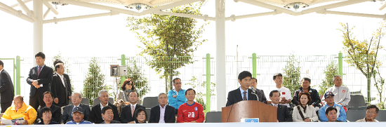 (사)전세계 한민족 해외동포 축구연합회 이사장 김성수