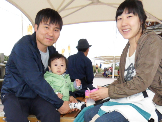 김포에서 하늘공원을 찾은 이석현 부부