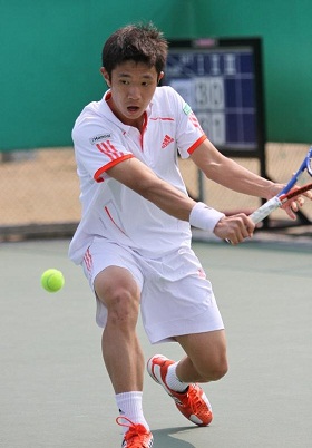 2012 도요타 아시아 테니스선수권대회 남자단식 우승한 정석영 선수