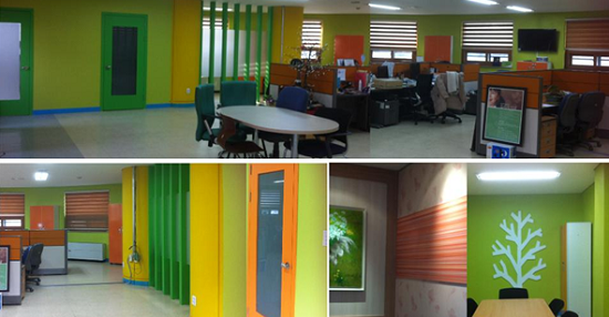 서울시아동학대예방센터 설치 모습