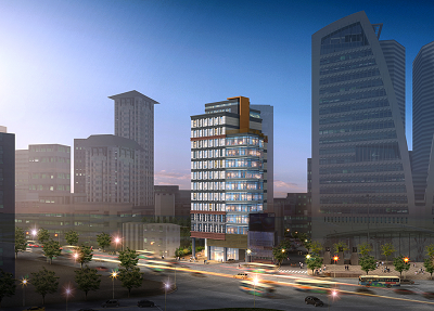 명동관광특구 투시도