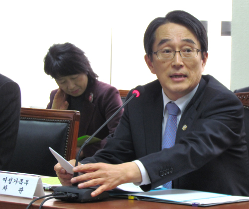 ▲  김태석 여성가족부 차관    &copy; 김아름내