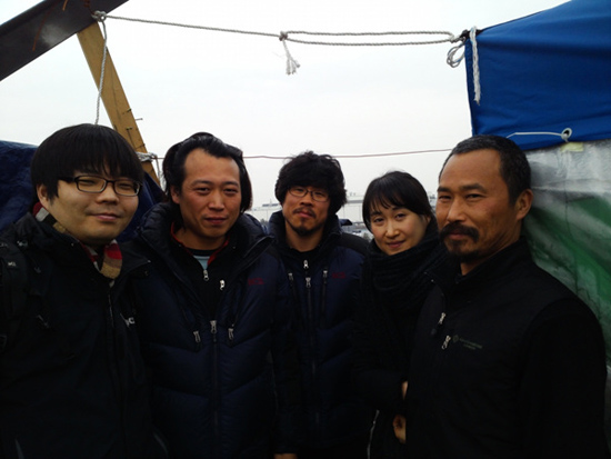 ▲ 왼쪽이 글쓴이 김원식     &copy;김원식     