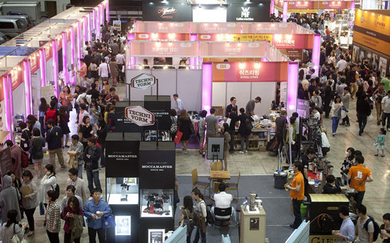 ▲이미지는 지난해 열린 '2012서울커피엑스포 '행사장면      &copy; 애드엑스포