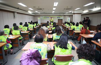 지난 26일 열린 사례관리, 초기 상담 기술에 대한 설명회
