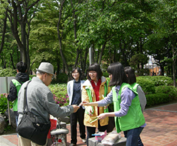 지난 11일 진행된 안전지킴이 교육, 의약품 안전사용 캠페인 현장