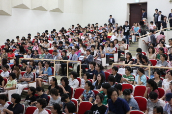 2012년도 대학입시 설명회 장면