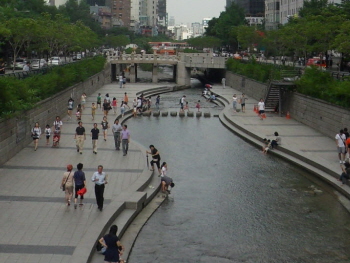 서울시시설관리공단에서 관리하고 있는 청계천