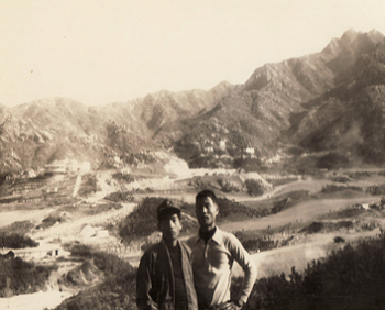 자하동(현 대학동) 풍경 - 골프장