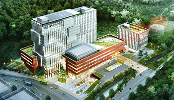 은평뉴타운지구 내에 들어설 가톨릭대학교 부속병원 조감도