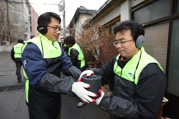 서울시시설관리공단 사랑의 연탄 나눔 운동 봉사
