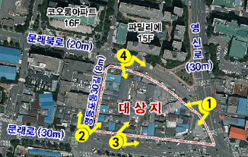 영등포구 문래동3가 27-1번지 일대 대상지