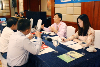 2013.9월 영등포구 동남아시아 무역사절단 상담 사진(태국 방콕) &copy;영등포구 