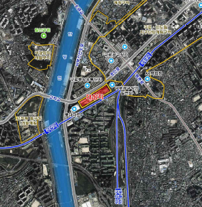 구로동 CJ공장부지 위치도