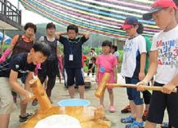 절미 떡메치기 체험 (2013. 7월)   Ⓒ영등포구