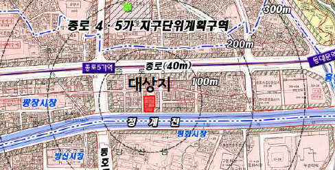 종로구 종로5가 321-19번지 외 18필지(위치도)