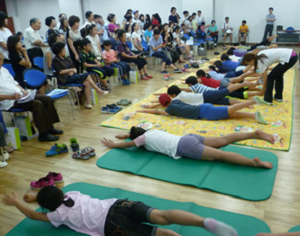 2013년 척추측만증 강좌 및 체조교실 모습 Ⓒ영등포구