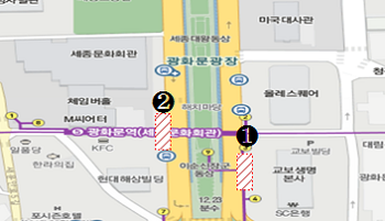 뽀로로 택시 임시 승차장 