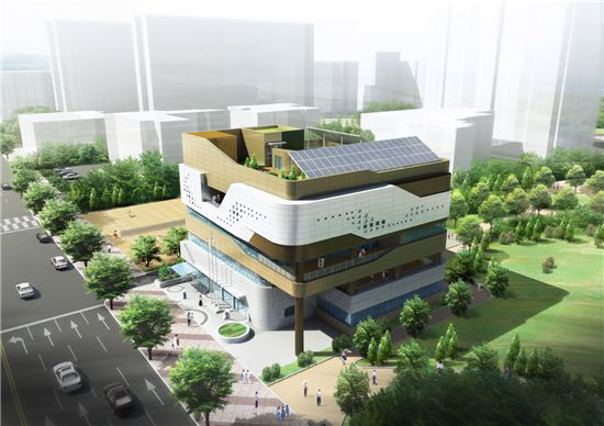 구립 여의도복지센터 조감도.