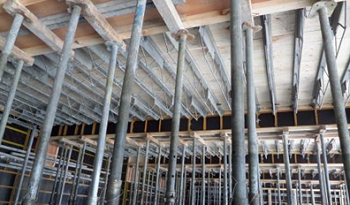 ▲가설구조물(동바리) 설치 현황 &copy;서울시