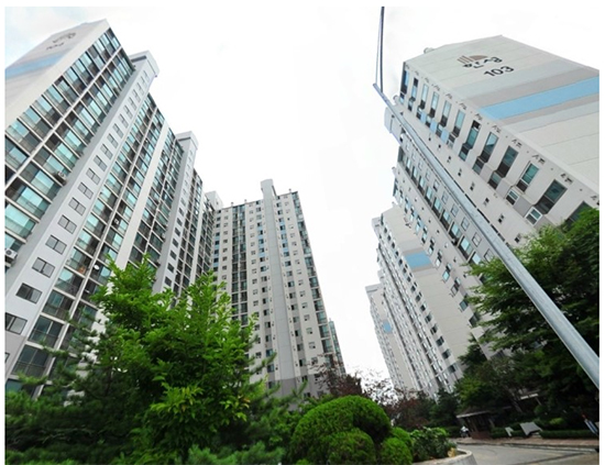 치매친화환경 아파트로 조성되는 신길동 임대아파트.