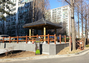 2015년 조성된 신길우성,건영아파트  &copy;영등포구