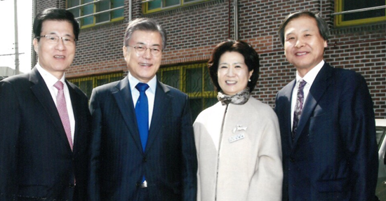 유광상 시의원(사진 왼쪽 끝)