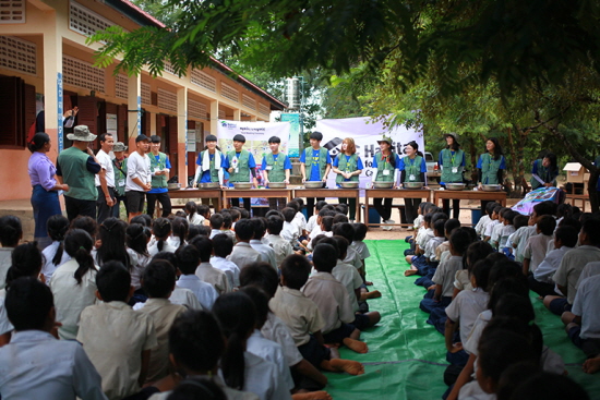 24일 오전 탈핵희망국토도보순례단이 신길동을 지나고 있다. &copy;영등포시대 