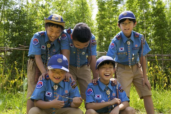 청소년 단체활동에 참여하고 있는 단원들 ⓒ한국청소년연맹