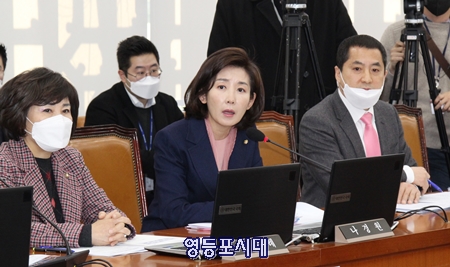 나경원 의원(사진 가운데)이 “한국판 ‘팡창 의원’을 만들어야 한다”고 강조하고 있다. Ⓒ영등포시대 