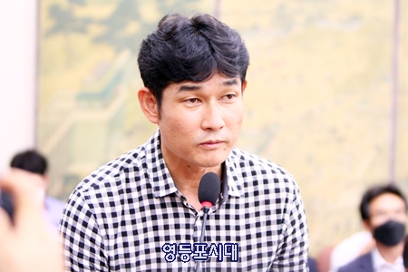 6일 오전 문체위에 출석한 경추시청 김규봉 감독이 故 최숙현 선수 사건에 대해 