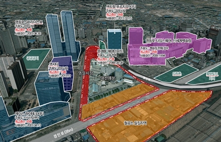 대선지분 대상지 현황