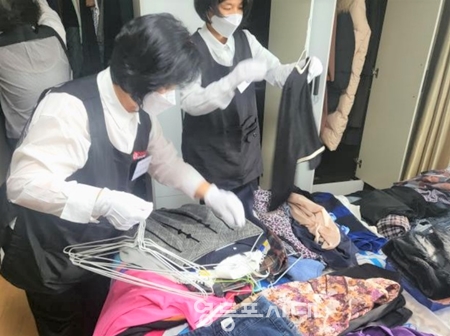 ▲지난해 실시한 ‘정리수납전문가’ 교육 모습