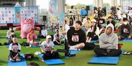 ▲지난해 멍때리기 대회 장면 