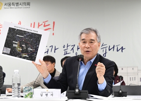 ▲김현기 서울시의회 의장 