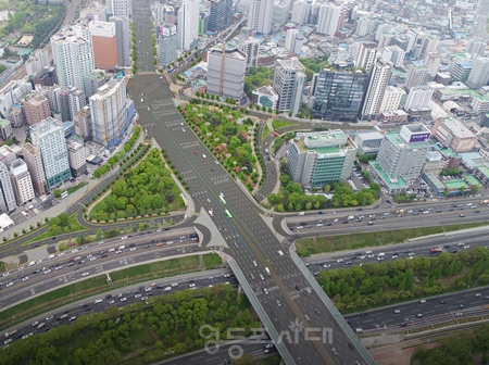 ▲영등포로터리 공사 후 조감도