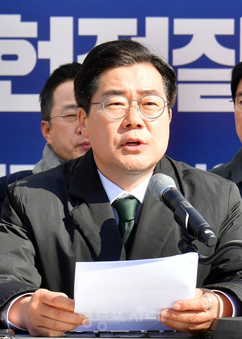 ▲박찬대 더불어민주당 원내대표. ⓒ영등포시대