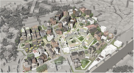 ▲신영동214번지 일대 휴먼타운2.0 사업 구상도. ⓒ서울시 제공