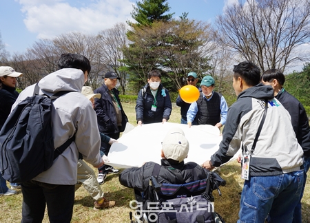 ▲영등포장애인복지관 개최한 성인 발달장애인 지역문화 탐방/이미지=영등포장애인복지관 제공