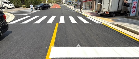 ▲노후 도로 정비.©영등포구 제공