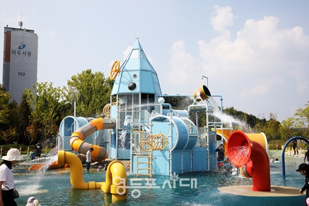 ▲서울물재생체험관 어린이 물놀이터. ⓒ서울시 제공