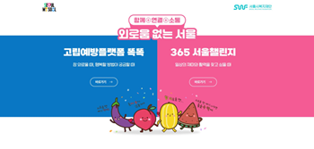 ▲고립예방플랫폼 ‘똑똑’ 화면. ©서울시 제공