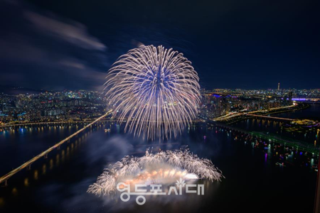 ▲지난해 열린 서울세계불꽃축제. ⓒ서울시 제공