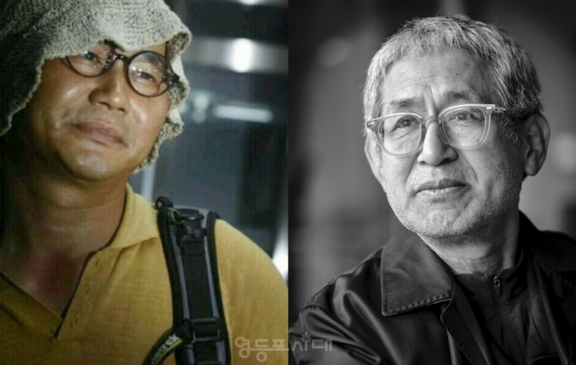 ▲제17회 구상문학상을 공동 수상한 고철 시인(왼쪽)과 고형렬 시인/이미지=영등포구 제공