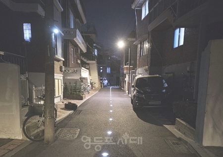 ▲안심귀갓길(길반짝이)/이미지=영등포구 제공 