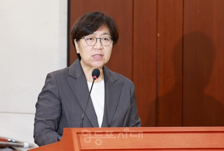 ▲정은경 보건복지부 장관/영등포시대 db