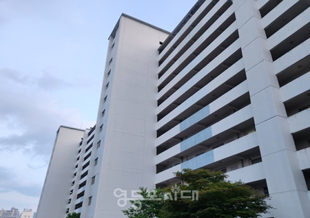 ▲여의도 한 아파트 전경 Ⓒ영등포시대