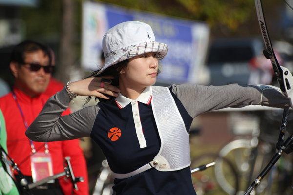 제93회 전국체육대회 '양궁' 단체전     ⓒ 백준수